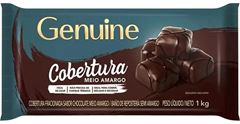 COBERTURA FRAC MEIO AMARGO GENUINE 1KG