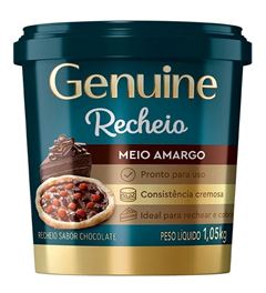 RECHEIO MEIO AMARGO GENUINE 1,05KG