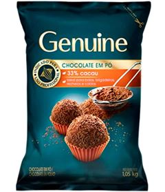 CHOCOLATE EM PO 33% GENUINE 1,05KG