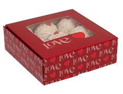 CAIXA PRACTICE VISOR ESPECIAL (09 DOCES)  LOVE YOU