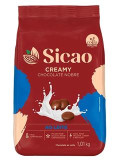 CHOC NOBRE CREAMY AO LEITE SICAO 1,01KG