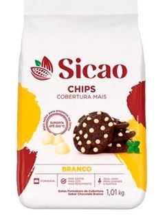 COBERTURA CHIPS BRANCO SICAO 1,01KG