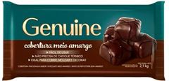 COBERTURA MEIO AMARGO GENUINE 2,1KG