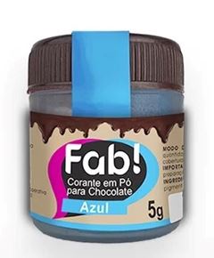 FAB CORANTE EM PO P/CHOC AZUL 5G