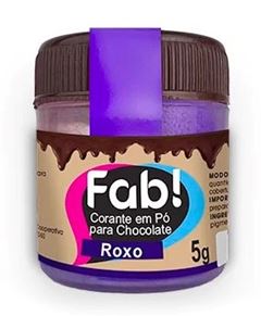FAB CORANTE EM PO P/CHOC ROXO 5G