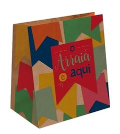 CROMUS SACOLA PAPEL JUNINA KRAFT P C/10U