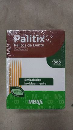 PALITO DE DENTE  BAMBU PALITIX PC/100UN