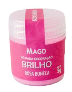MAGO PO P/DECORACAO ROSA BONECA 5G 1UN