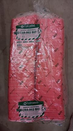BANDEJA DE ISOPOR ABSORVENTE, ROSA, BIODEGRADÁVEL, B2, CRA, FARDO 400 UNIDADES