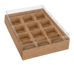 CAIXA BORDA PREMIUM (12 DOCES) KRAFT