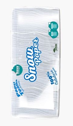 PAPEL TOALHA SNOW 100%CELULOS C/1000FLS