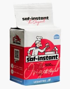 FERMENTO BIOLOGICO SAF-INSTANTANEO, CAIXA COM 20 PACOTES DE 500G