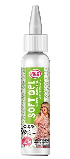 MIX SOFTGEL CORANTE BECA VERDE LIMONADA 25G