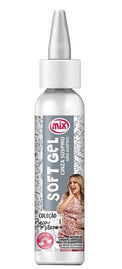 MIX SOFTGEL CORANTE BECA CINZA SUSPIRO 25G