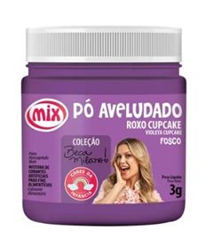 MIX CORANTE PO FOSCO AVELUDAD ROXO 3G