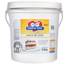 DOCE DE LEITE, XAMEGO BOM, BALDE DE 9,8KG