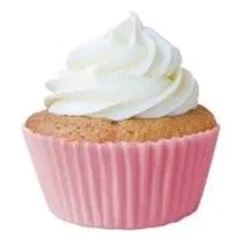 MAGO FORMINHA PARA MINICUPCAKE GREASY, ROSA BEBE, Nº 2, PACOTE COM 45 UNIDADES