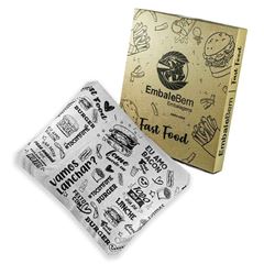PAPEL ACOPLADO FASTFOOD 30X38 C/400UN