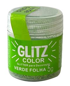 FAB GLITTER P/ DECORACAO VERDE FOLHA 5G