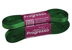FITA CETIM SIMPLES 10MM VERDE BANDEIRA 10M