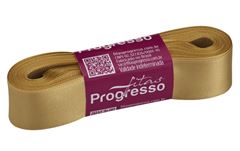 FITA CETIM SIMPLES 15MM OURO 10M