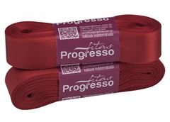 FITA CETIM SIMPLES 22MM VINHO 10M