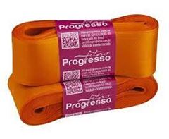FITA CETIM SIMPLES 38MM LARANJA 10M