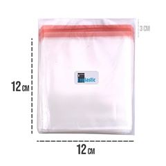 SACO ADESIVADO N24 12CMX12CMX3CM C/100