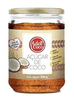 ACUCAR DE COCO ADELCOCO 350G