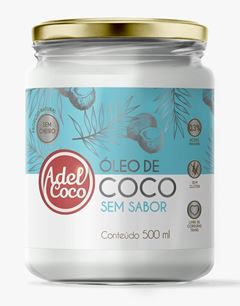 OLEO DE COCO SEM SABOR ADELCOCO 500ML