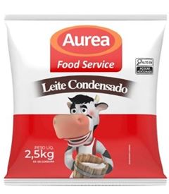 LEITE CONDENSADO AUREA BAG 2,5KG