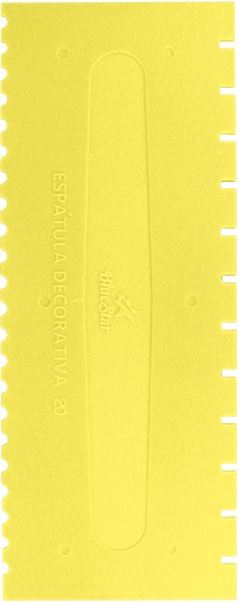 BLUESTAR ESPATULA DECORATIVA 14 AMARELA