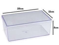 BLUESTAR CAKEBOX CR RETANGUL C/TP 1500ML