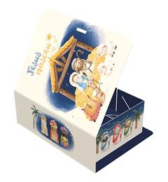 CAIXA LIVRO (04 DOCES) NATAL CRISTAO