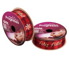 FITA ECF005TH 22MM XADREZ FELIZ NATAL10M