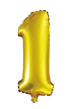 CURIFEST BALAO METALIZADO DOURADO 32” N1