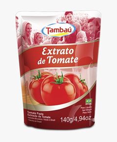 EXTRATO DE TOMATE POUCH TAMBAU 140G
