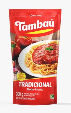 MOLHO TOMATE TRAD POUCH TAMBAU 300G