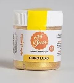 ARTDECOR PO DECORAC METALICA OURO LUX 5G