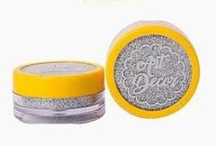 ARTDECOR GLITTER DECORAC PRATA 5G