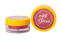 ARTDECOR GLITTER DECORAC VERMELHO 5G