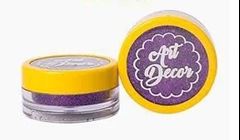 ARTDECOR GLITTER DECORAC ROXO 5G