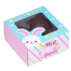CAIXA C/VISOR ORELHA 9 DOCES PASCOA COLO