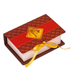 CAIXA LIVRO 4 DOCES PASCOA ELEGANCE