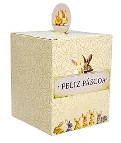 CAIXA POP UP  PASCOA ELEGANCE