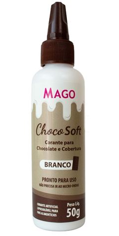 MAGO CORANTE CHOCO SOFT BRANCO 50G