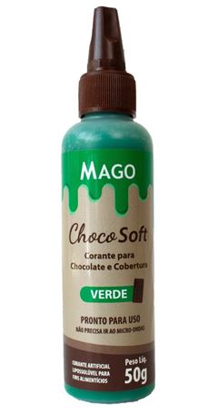 MAGO CORANTE CHOCO SOFT VERDE 50G
