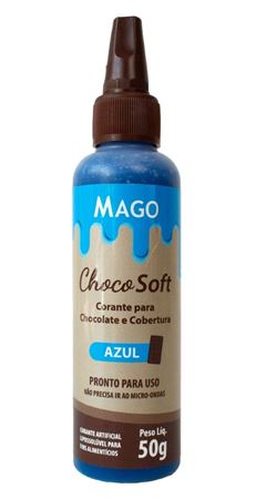 MAGO CORANTE CHOCO SOFT AZUL 50G