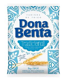 FARINHA TRIGO S/FERMEN DONA BENTA 10X1KG