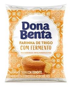 FARINHA TRIGO C/FERMEN DONA BENTA 10X1KG